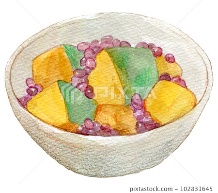 Itokoni 水彩插圖手繪插圖 102831645