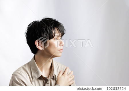 男性肖像美女 男性肖像美女 102832324