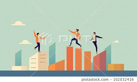 Business person working in a bright office Business person working in a bright office 102832416