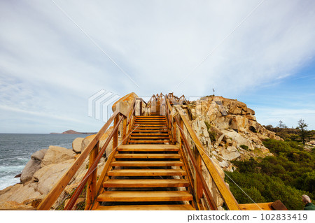 Granite Island in Victor Harbor in Australia Granite Island in Victor Harbor in Australia 102833419