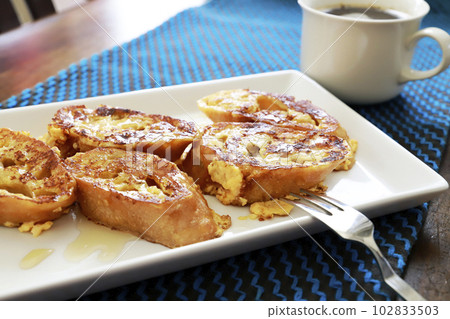 Handmade french toast Handmade french toast 102833503