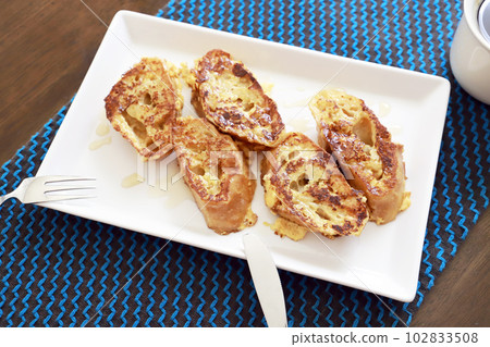 Handmade french toast Handmade french toast 102833508