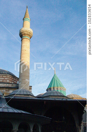 Türkiye Konya Mevlana Museum Spire 102833654