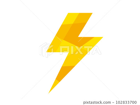 A simple illustration of lightning 102833700