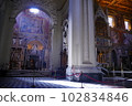 Roman cathedral chapel and light 102834846