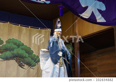 狂言(京都千本炎魔堂的劇《花燈人》) 狂言(京都千本炎魔堂的劇《花燈人》) 102834882