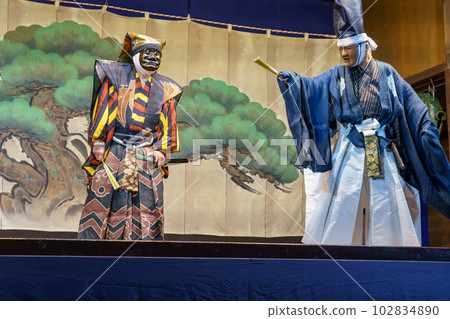 狂言（京都千本炎魔堂的劇《花燈人》） 102834890