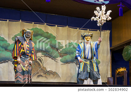 狂言（京都千本炎魔堂的劇《花燈人》） 102834902