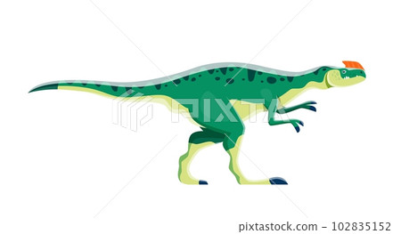 Cartoon dinosaur character, Kileskus aristotocus dino of Jurassic lizards, vector kids toy. Cute cartoon extinct dinosaur or Kileskus aristotocus of tyrannosauroid genus, prehistoric reptile monster Cartoon dinosaur character, Kileskus aristotocus dino of Jurassic lizards, vector kids toy. Cute cartoon extinct dinosaur or Kileskus aristotocus of tyrannosauroid genus, prehistoric reptile monster 102835152
