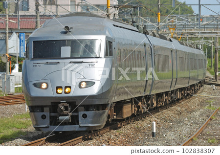Kagoshima Main Line Ebitsu JR Kyushu 787 series BM15 formation (Minami Fukuoka) Tsubame Kagoshima Main Line Ebitsu JR Kyushu 787 series BM15 formation (Minami Fukuoka) Tsubame 102838307