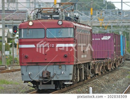 鹿兒島本線 Ebitsu JR Freight ED76-1012（門司） 102838309