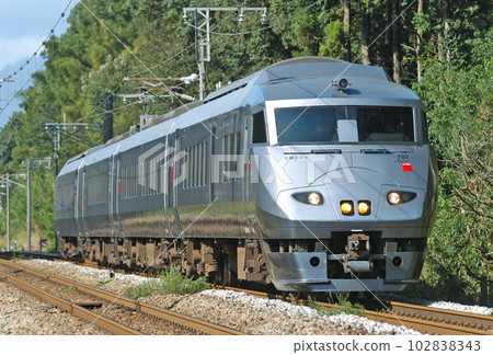 鹿兒島本線天牌山-原田 JR九州787系列BM107編隊（南福岡）有明 102838343