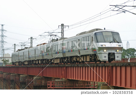 日豐本線高木～鶴崎 JR 九州 783 系 CM33 編隊（南福岡）日輪 102838358