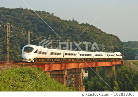 Nippo Main Line Ogami - Kitsuki JR 九州 885 系列 SM2 編隊（大分）索尼克 102838363