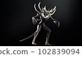 Demon mutant mythical monster 3d render image 102839094