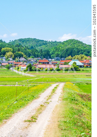 寧靜的鄉村景觀 102843595