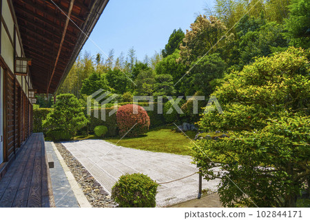 Tofuku-ji Temple Bunda-in (Sesshu-ji Temple) Crane and Turtle Garden 102844171