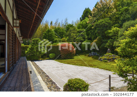 Tofuku-ji Temple Bunda-in (Sesshu-ji Temple) Crane and Turtle Garden 102844177