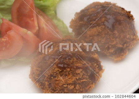 Ground Meat Cutlet  Ground Meat Cutlet  102844604