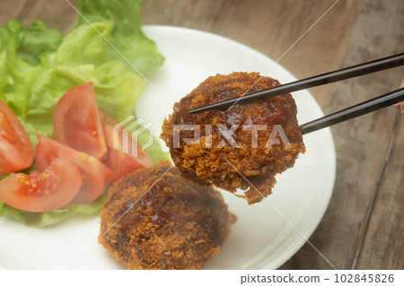 Ground Meat Cutlet  102845826