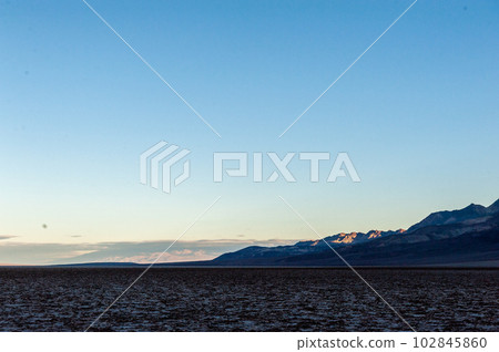 Early morning at Badwater Early morning at Badwater 102845860