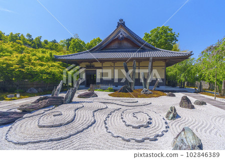圓光寺瑞雲閣本流亭 新綠的季節 102846389