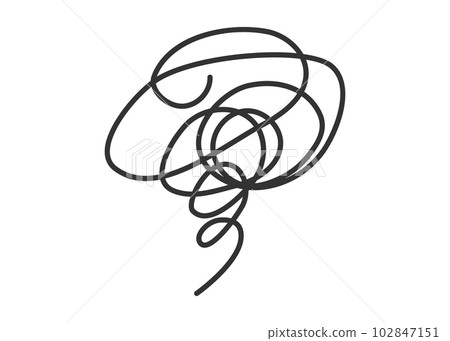 煙霧標記 想法和擔憂等模糊表達符號的插圖 圖示素材 煙霧標記 想法和擔憂等模糊表達符號的插圖 圖示素材 102847151