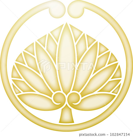 Family Crest Aoi One Vine [Gold] 102847154