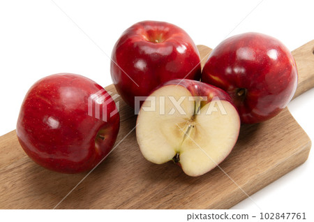 Japanese red apple, ruby Japanese red apple, ruby 102847761