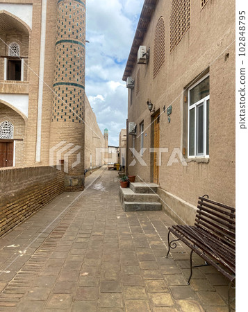 Khiva old town street 102848795