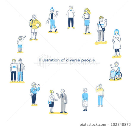 Image circle of diversity Image circle of diversity 102848873