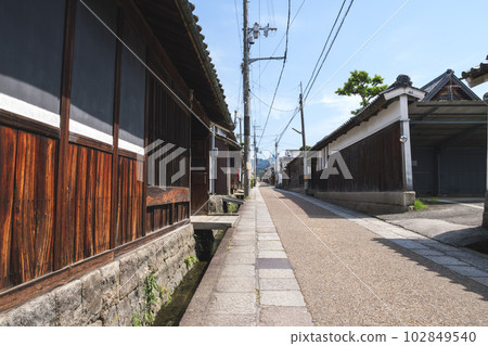Japanese village, part of a traditional old folk house Japanese village, part of a traditional old folk house 102849540