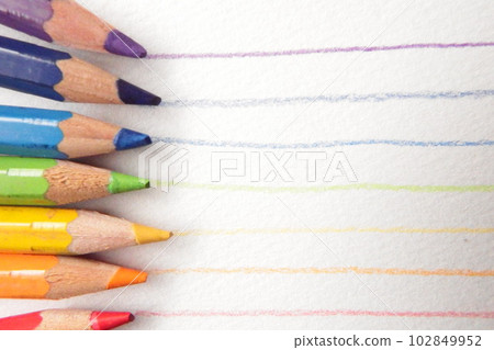 colored pencils and drawing paper 2 102849952