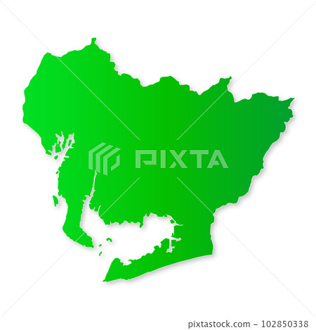 愛知縣地圖 102850338