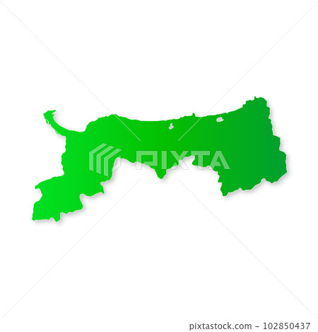 Tottori Prefecture Map 102850437