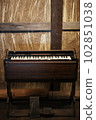 A piano in a retro cafe 102851038