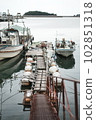 Tomonoura sea and boats 102851318
