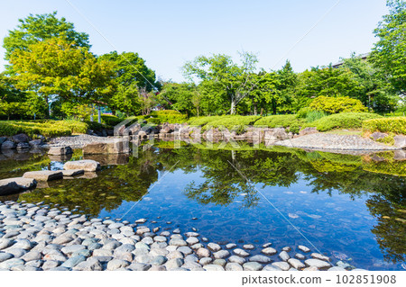 Ayanan Park surrounded by fresh greenery, Tokyo Ayanan Park surrounded by fresh greenery, Tokyo 102851908
