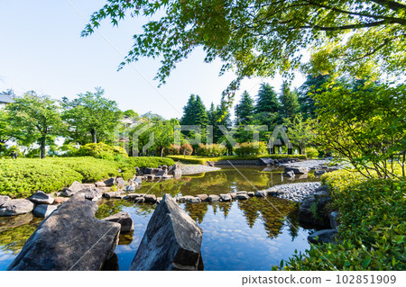 Ayanan Park surrounded by fresh greenery, Tokyo Ayanan Park surrounded by fresh greenery, Tokyo 102851909