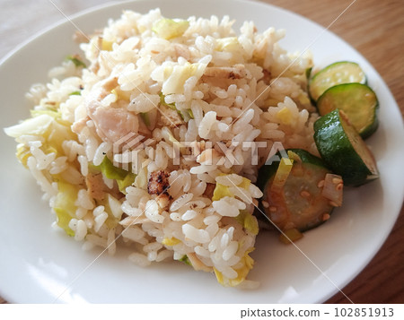 雞肉白菜飯 雞肉白菜飯 102851913
