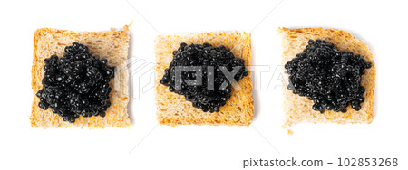 Black Caviar Isolated, Sturgeon, Beluga Caviare, Luxury Seafood, Expensive Delicatessen on White Background Black Caviar Isolated, Sturgeon, Beluga Caviare, Luxury Seafood, Expensive Delicatessen on White Background 102853268