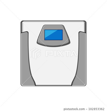scale smart weights cartoon vector illustration scale smart weights cartoon vector illustration 102853362
