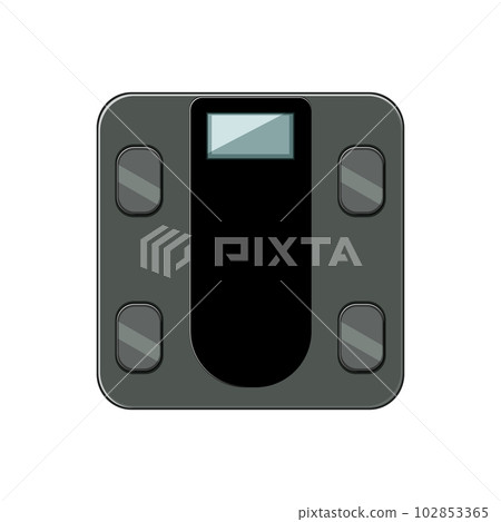 fitness smart weights cartoon vector illustration fitness smart weights cartoon vector illustration 102853365
