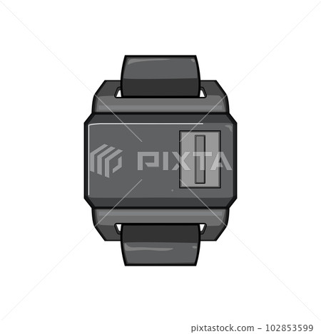 health heart rate monitor cartoon vector illustration 102853599