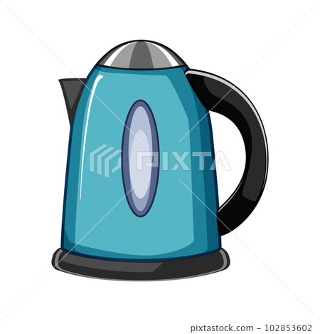 object electric kettle cartoon vector illustration object electric kettle cartoon vector illustration 102853602