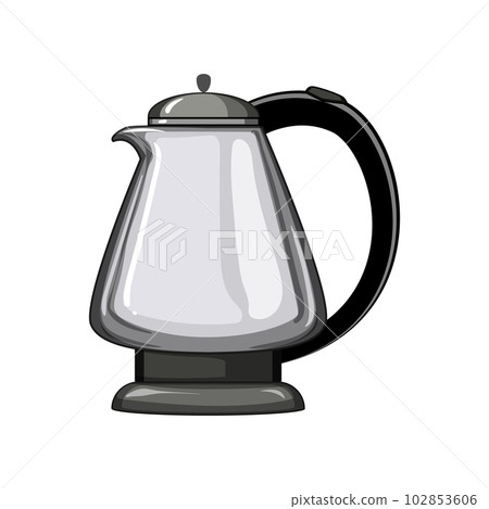 beverage electric kettle cartoon vector illustration 102853606