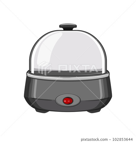 cooking egg cooker cartoon vector illustration cooking egg cooker cartoon vector illustration 102853644