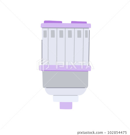 clean water filter cartoon vector illustration 102854475