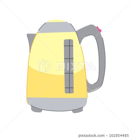 kitchen teapot electric cartoon vector illustration kitchen teapot electric cartoon vector illustration 102854485