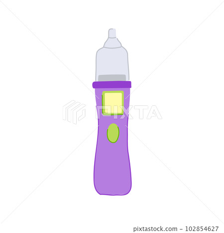 health nasal aspirator cartoon vector illustration 102854627